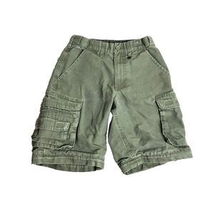 Boy Scouts of America Shorts Youth 8 (24x9) Army Green Cargo Pocket Outdoor Boys